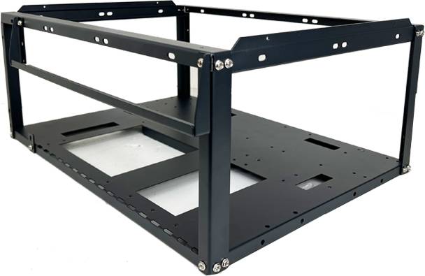 Atx rack DIY Computer Case PC Frame Stackable Rack