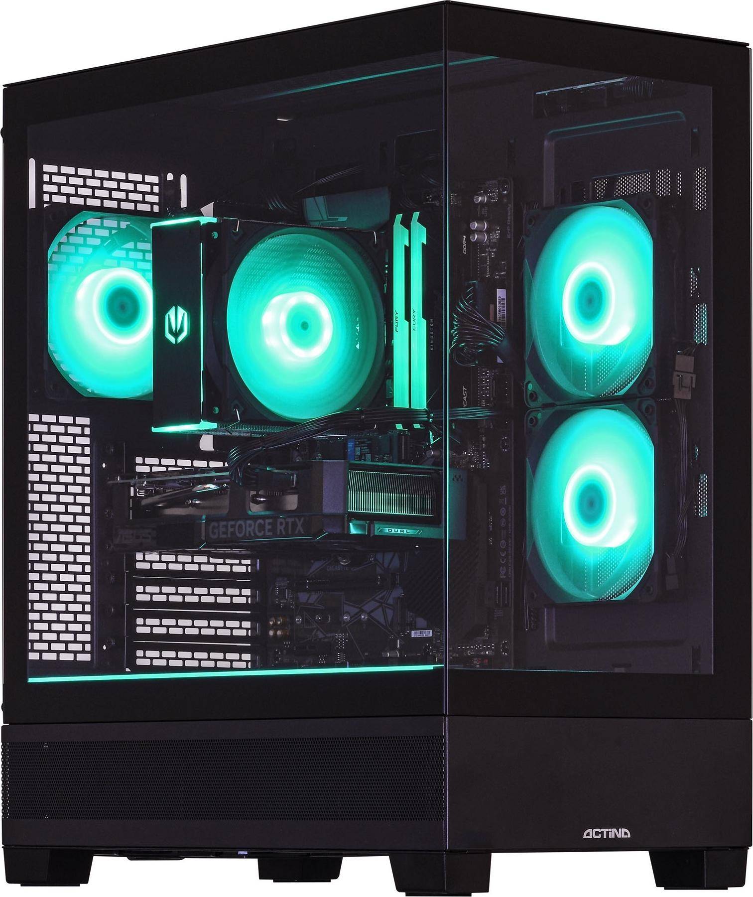 Ryzen 5 5600 Actina Gaming GameOn 1000Go 16Go AMD Ryzen 5 5600 Radeon RX 7600