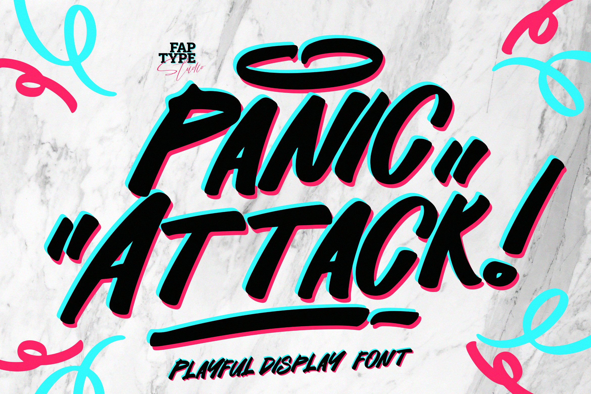 Panic Attack Playful Sticker