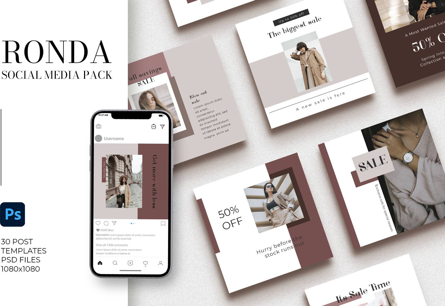 Anna Studio Ronda Instagram Post Templates