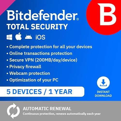 Total security bitdefender Bitdefender Total Security 5 Devices