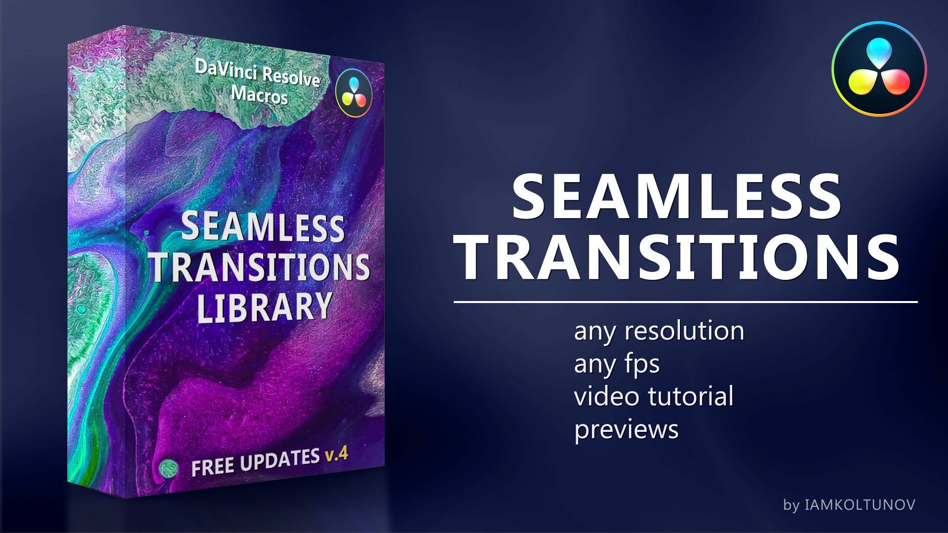Davinci resolve Transitions Library Davinci Resolve