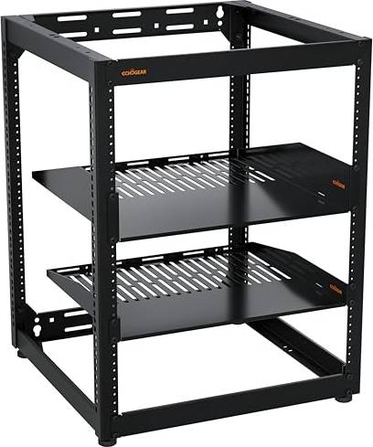 Echogear 15U Open Frame Rack for AV Servers