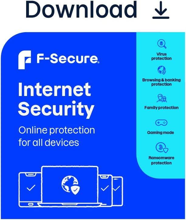 F secure internet F-Secure Safe Internet Security 2026 3 Pc Mac Device