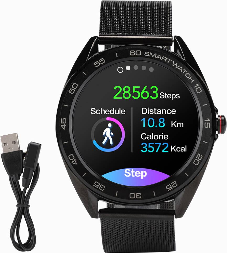 Fitnesstracker - Sort