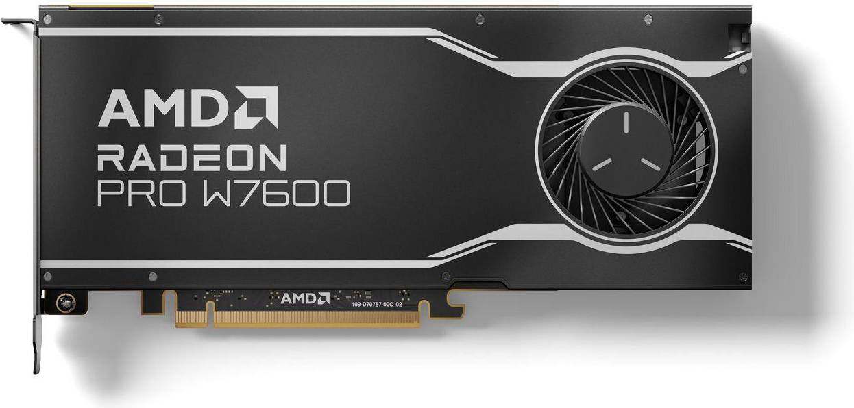 AMD Radeon Pro W7600 8GB RetailPCIe 4.0 4XDP GDDR6