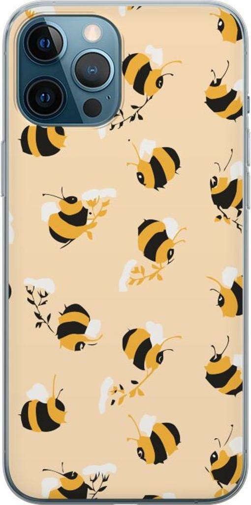 iSecrets iPhone 12 Pro Max Transparent Mobilskal Humlor
