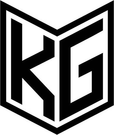 Kg Logo Design Vector Template