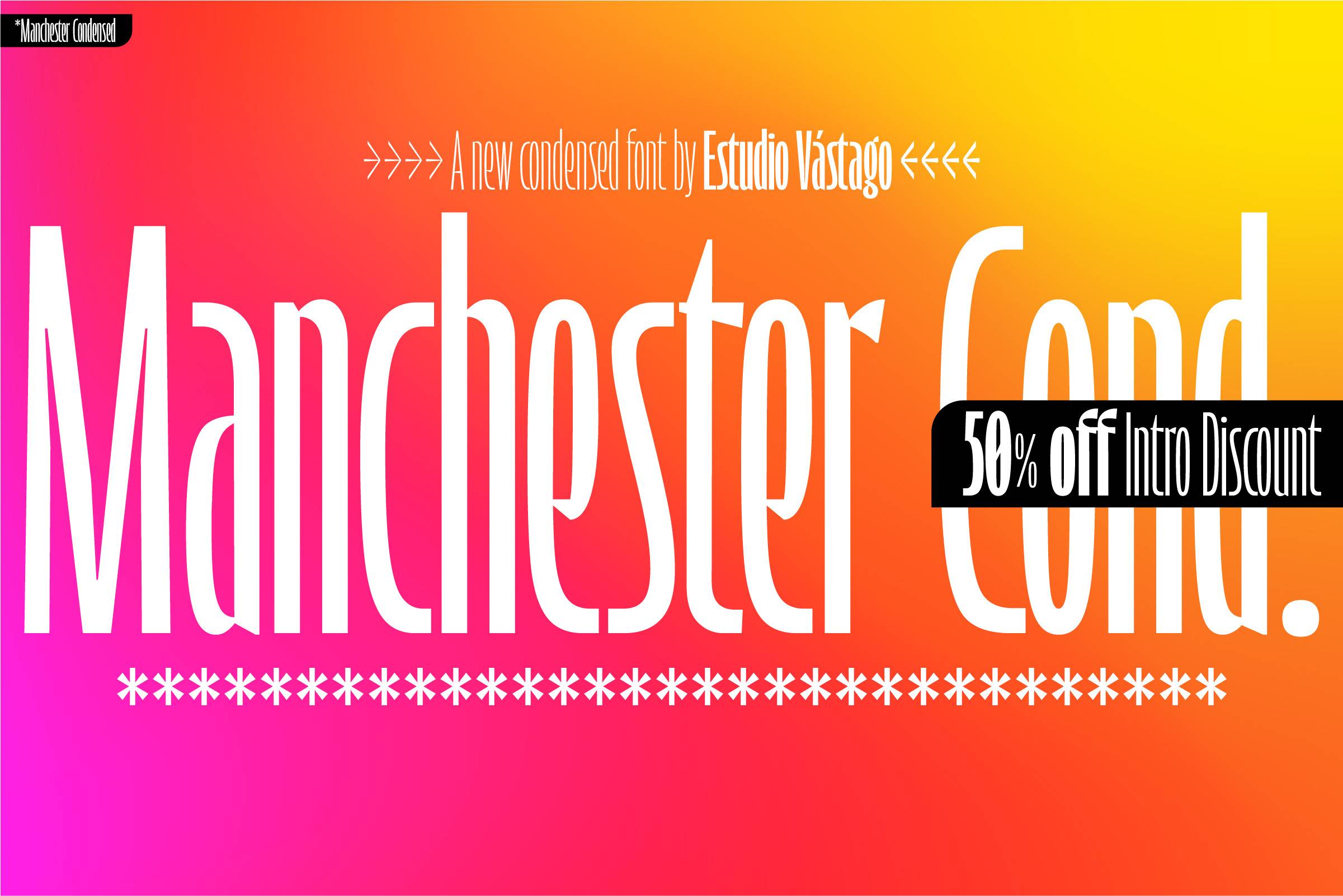 Manchester Condensed Variable