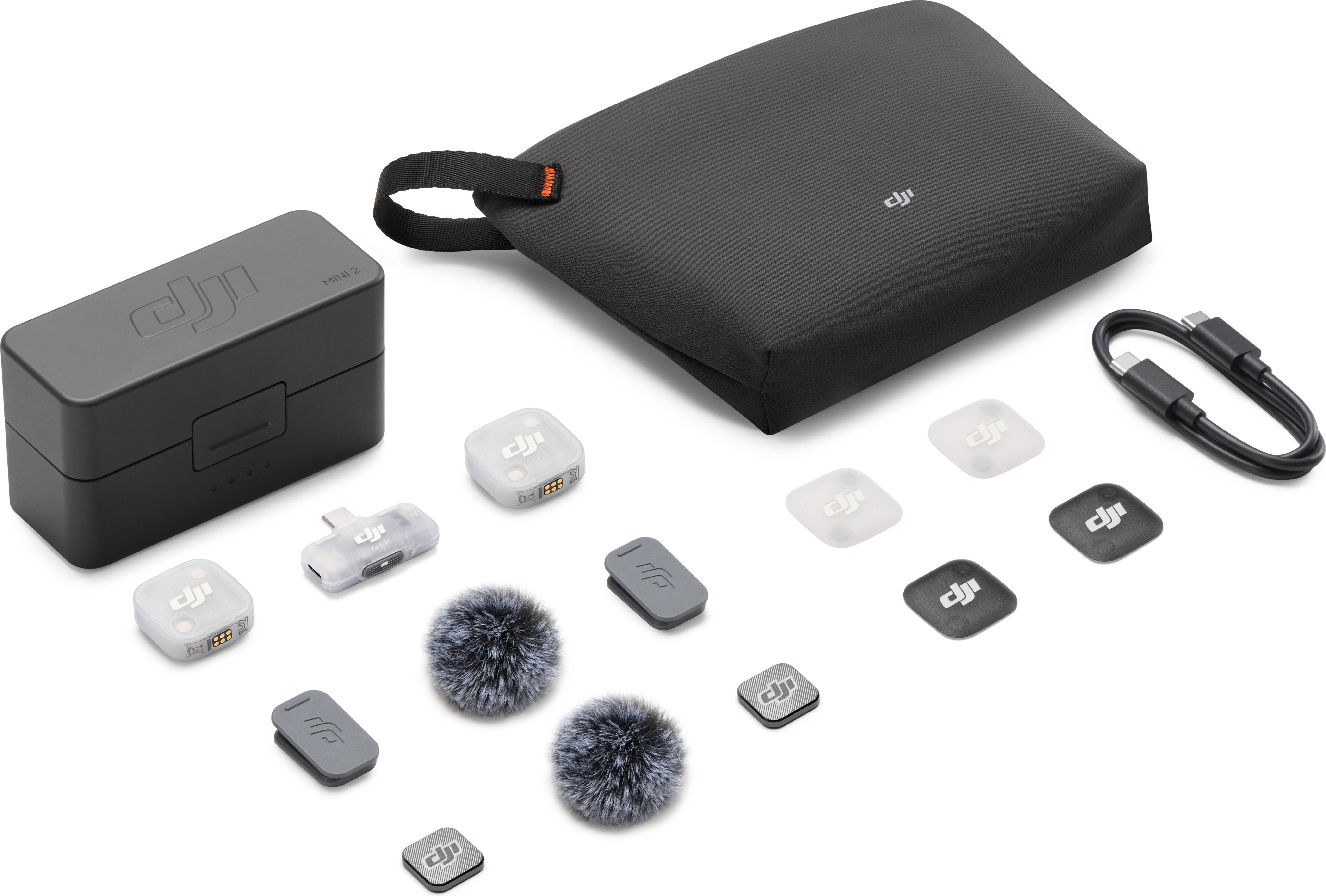 DJI Mic Mini 2 TX 1 Mobile RX Charging Case