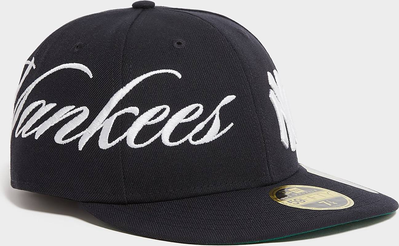New Era Yankees Script 59FIFTY Cap - Blue