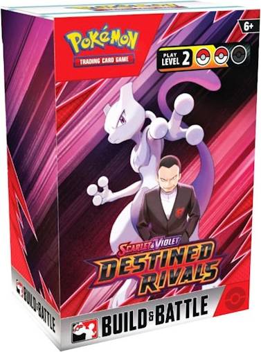 Pokémon Scarlet & Violet Destined Rivals Build & Battle Box 4 Packs