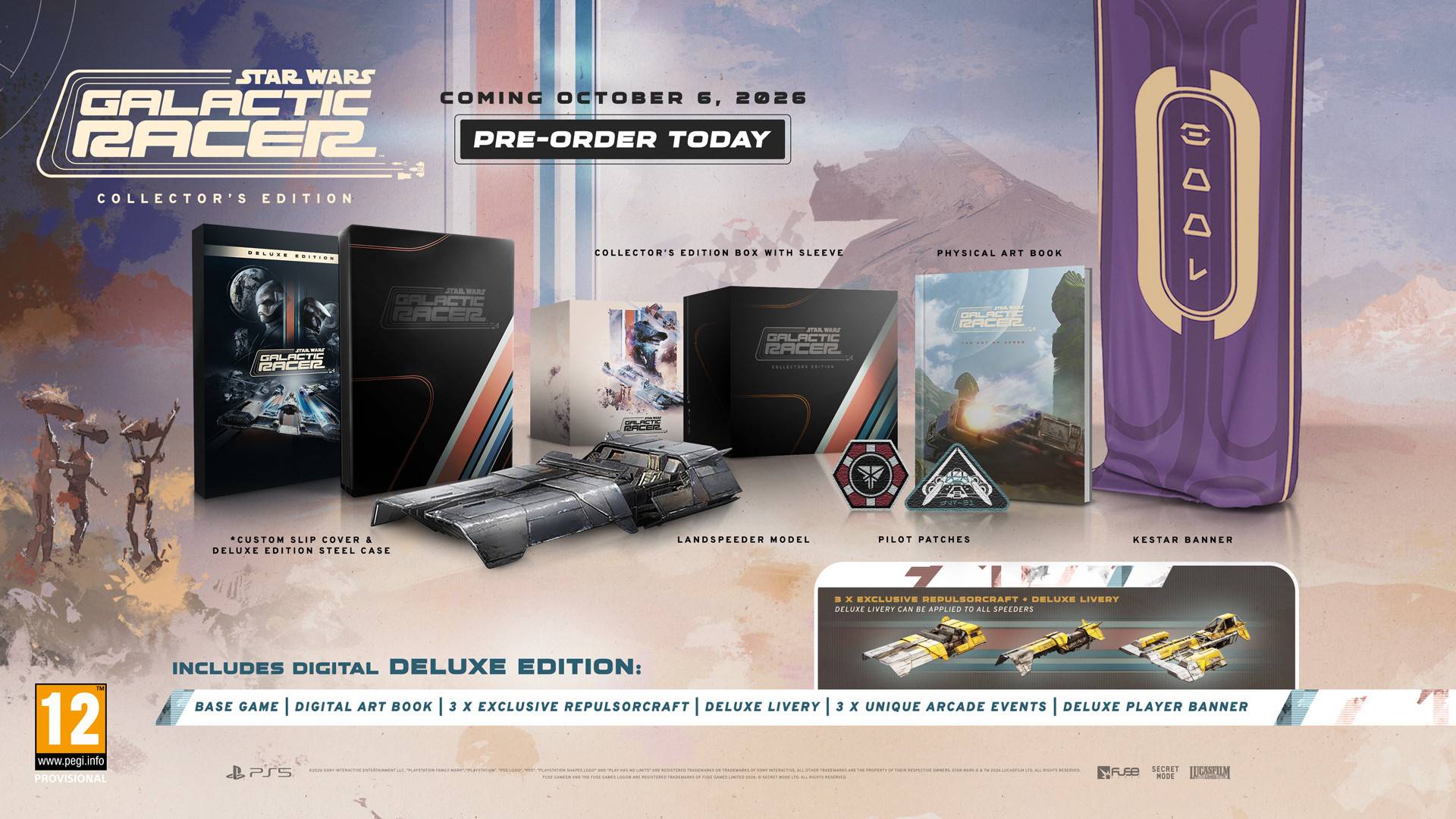 Star Wars Galactic Racer Collector's Edition PS5