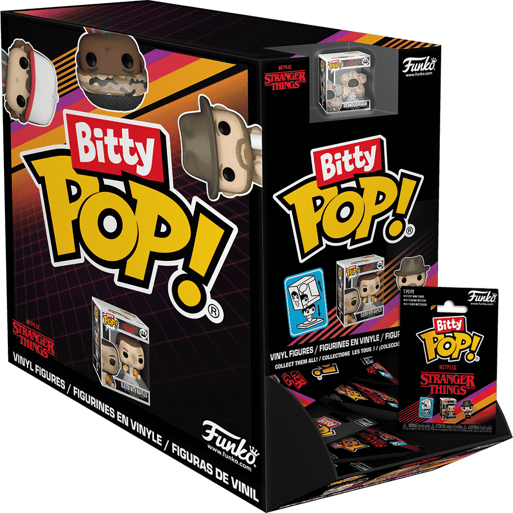 Funko Stranger Things Bitty POP Vinyl Figure Display