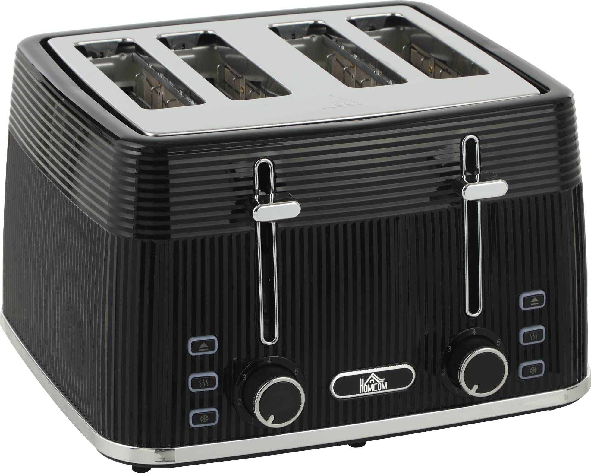 Homcom 4 Slice Toaster with 7 Browning Levels