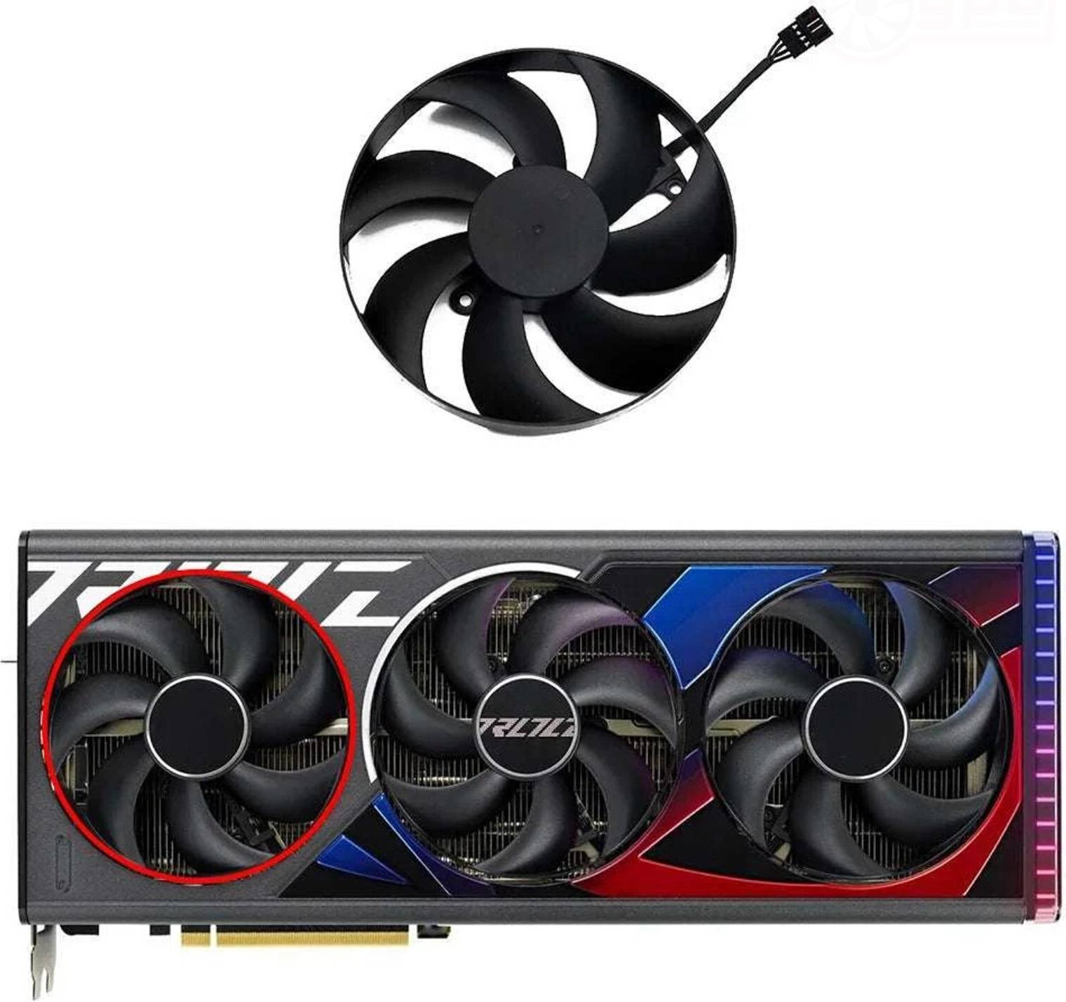 Rtx 4090 pc GeForce RTX 4090/4080 ROG Strix OC GPU Replacement Fans 2-pack