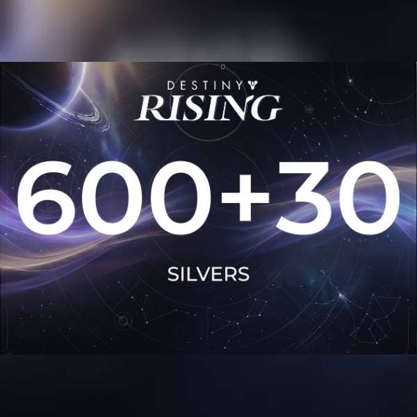 Destiny Rising 600 30 Silver Direct Top-Up