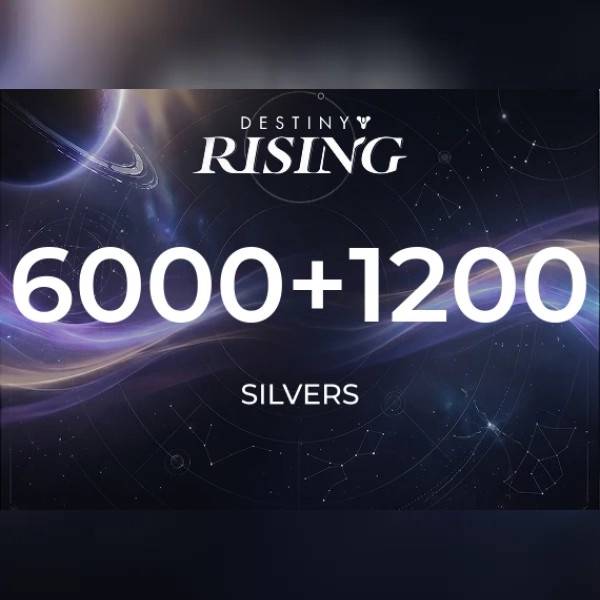 Destiny Rising 6000 1200 Silver Direct Top-Up