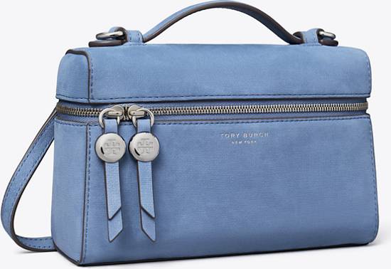 Tory Burch Romy Top Handle Uld Tasker - Blå