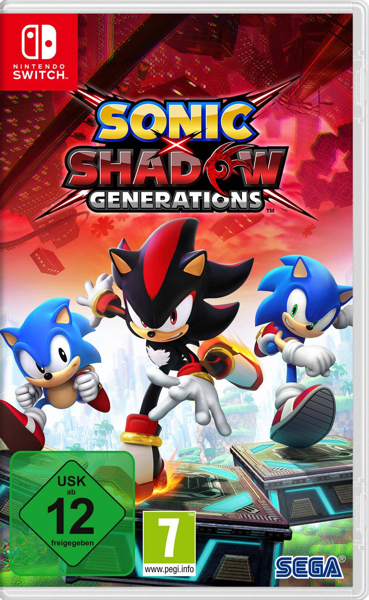 Sonic Shadow Generations Switch