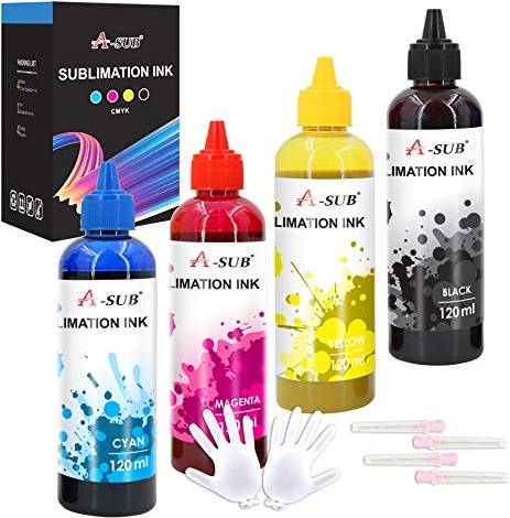 A-Sub Sublimation Ink Refill Inkjet Printers 480ml