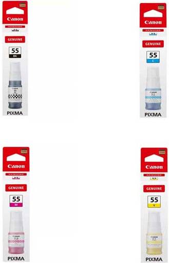 Canon GI-55 Ink Bottle Multipack