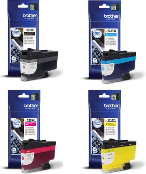 Brother LC3239XLBK Ink Cartridge Multipack