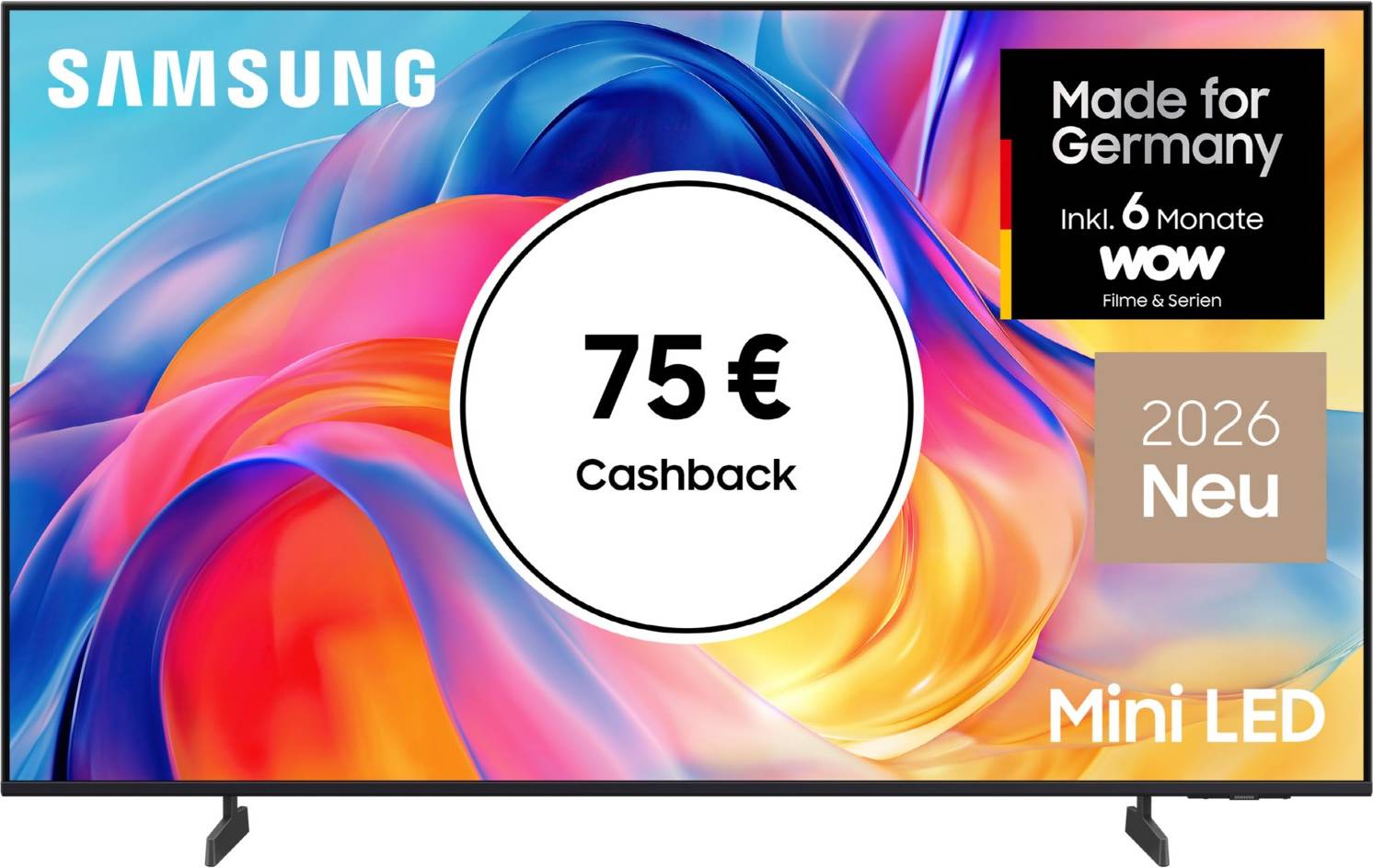 Samsung GU43M71HAU 43 Inch Mini LED Vision AI Smart TV