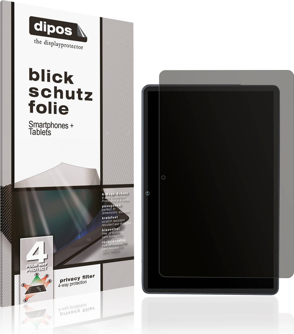 Dipos Tabwee W90 Privacy Filter Screen Protector
