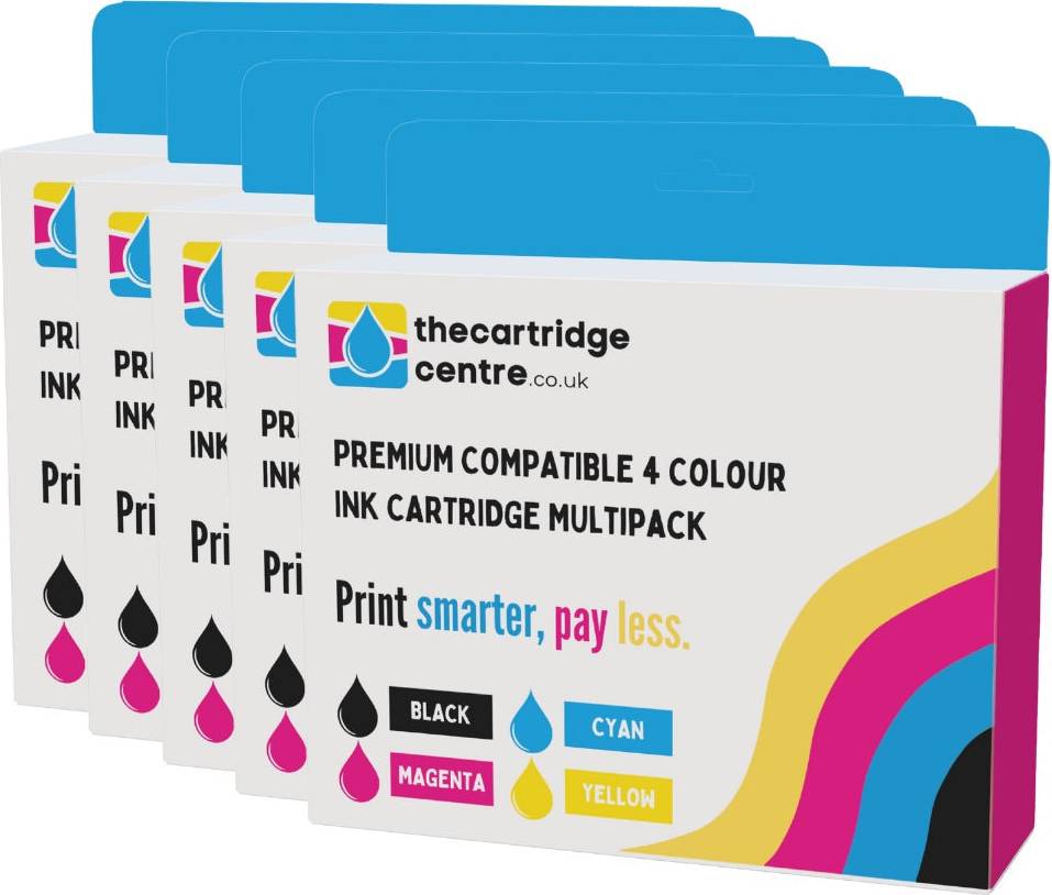 6950 Compatible HP OfficeJet Pro 6950 High Capacity Ink Cartridges - Multi