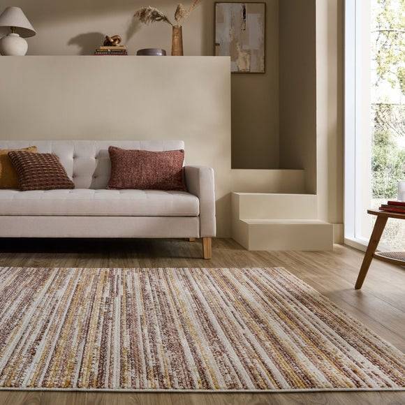 Dunelm Parker Striped Rug