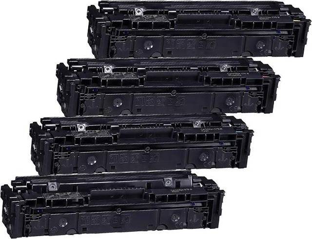 Printerinks Compatible Canon Full Set High Capacity Toner Cartridges Multicolor