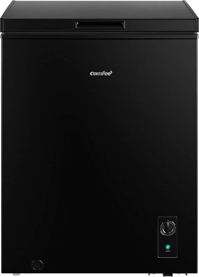 Black chest freezer Comfee RCC143BL1 142L Chest Freezer