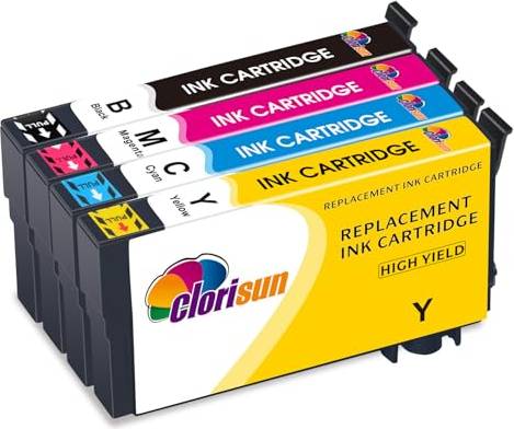 405xl Clorisun Replacement Ink Cartridges Printer 4 Pack