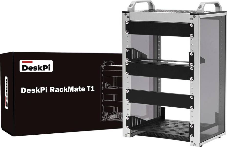 GeeekPi DeskPi RackMate T1 10 Inch 8U Server Cabinet