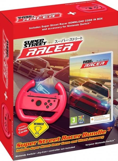 Nintendo switch bundle Super Street Racer Bundle Wheel Nintendo Switch