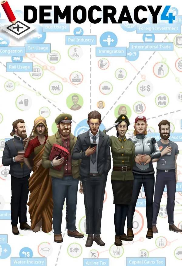 Democracy 4 PC Steam Digital Code