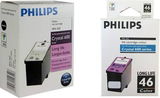 Philips High Capacity Black Tri Colour Ink Pack
