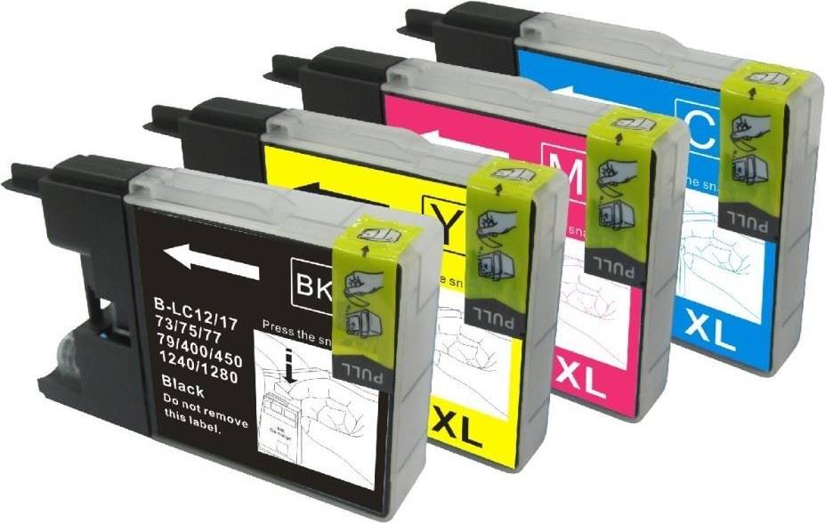 Tru Image Lc1240valbp Printer Ink Cartridges Premium Compatible Multipack CMYK