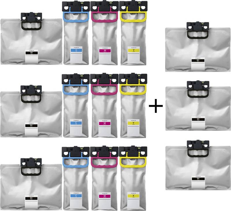 999inks WorkForce Pro Printer Ink Cartridges Multicolor