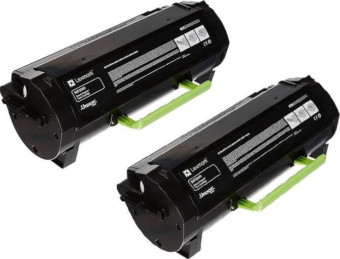 Lexmark MS610dn Printer Toner Cartridges Multipack - Multicolor