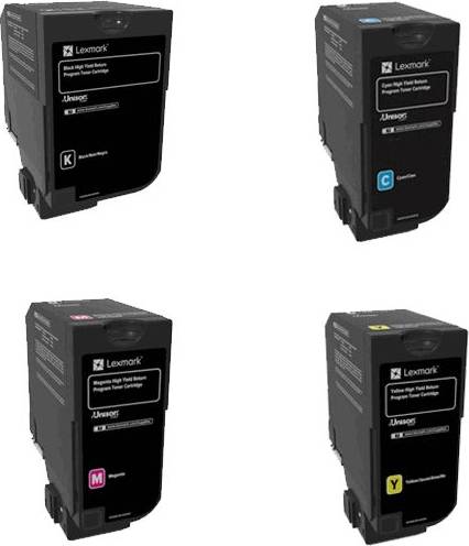 Lexmark High Capacity Toner Value Pack