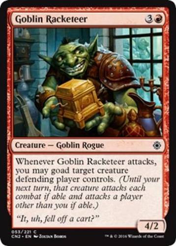 Magic: The Gathering Goblin Racketeer Take Crown