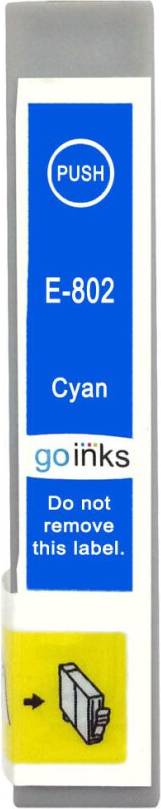 Go Inks Compatible Cyan Ink Cartridge for Epson Stylus Photo PX810FW PX820FWD PX830FWD R265 R285 R360 RX560 RX585 RX685