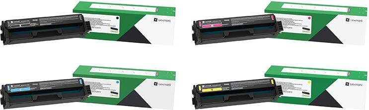 Lexmark Printer Toner Cartridges Multipack Multicolor