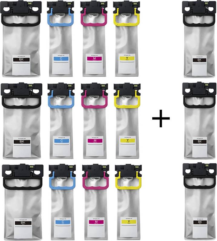 999inks WorkForce Pro Printer Ink Cartridges Multicolor