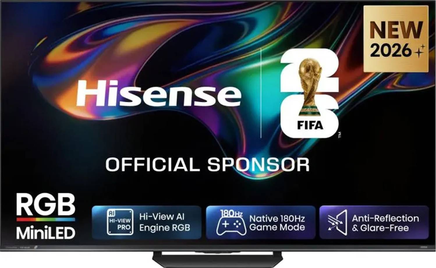 Hisense 65" Hisense 65UR8DS 65 Inch RGB MiniLED Smart TV