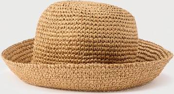 Stradivarius Raffia Hat - Beige/Neutral