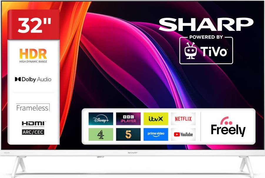Sharp 32-Inch HD Smart TV Dolby Digital HDR10