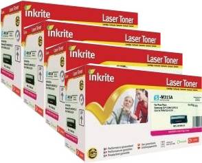 Inkrite Compatible CLP-660B High Capacity Toner Cartridges Bundle